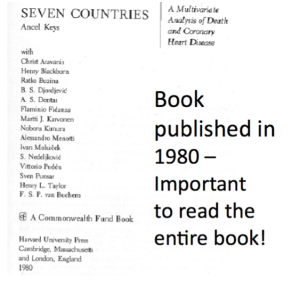 Seven Countries Title Page