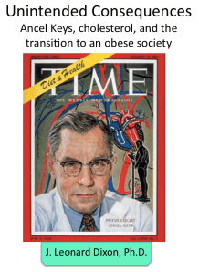 Ancel Keys Book Cover 5-2014